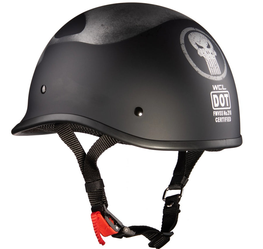 HALF FACE HELMET FOR MOTORCYCLE (EM14516) - Escape Moto Gears