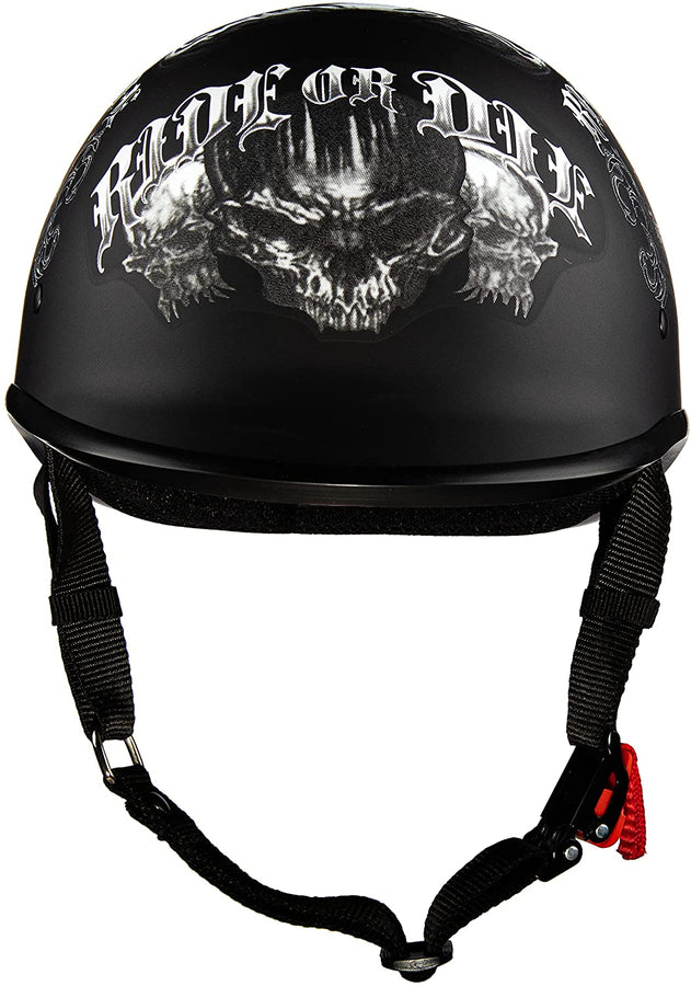 MOTORCYCLE HALF FACE HELMET (EM14518)