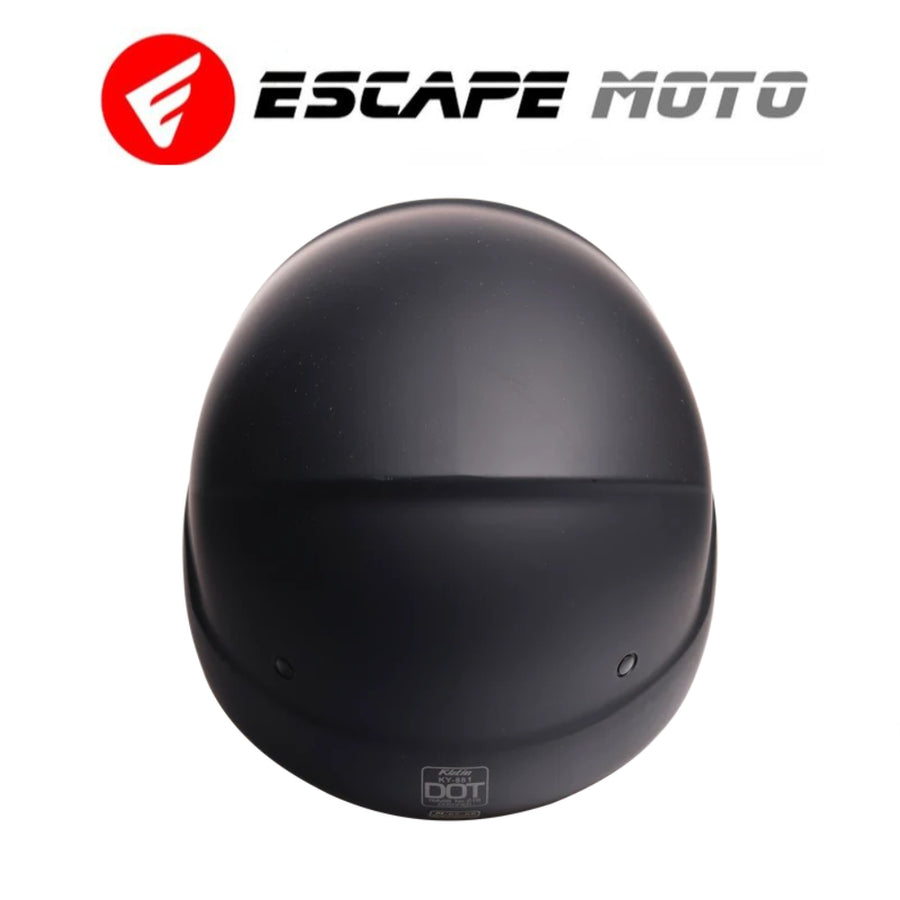 Full Face Motorcycle Helmet - Drop Down Tinted Visor, Quick Release Buckle, DOT Approved - Mate Black EM-10881