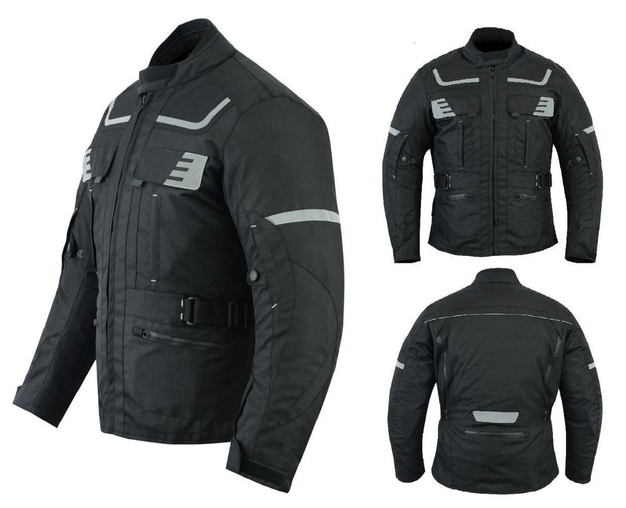 Motorcycle Textile Racing Men Jacket (EM10355) - Escape Moto Gears