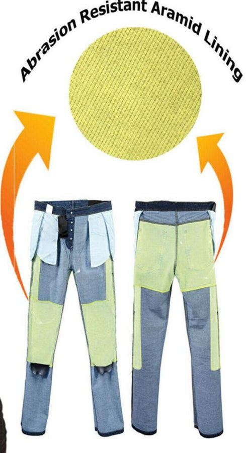 MOTORCYCLE KEVLER MEN JEANS(EM10380) - Escape Moto Gears