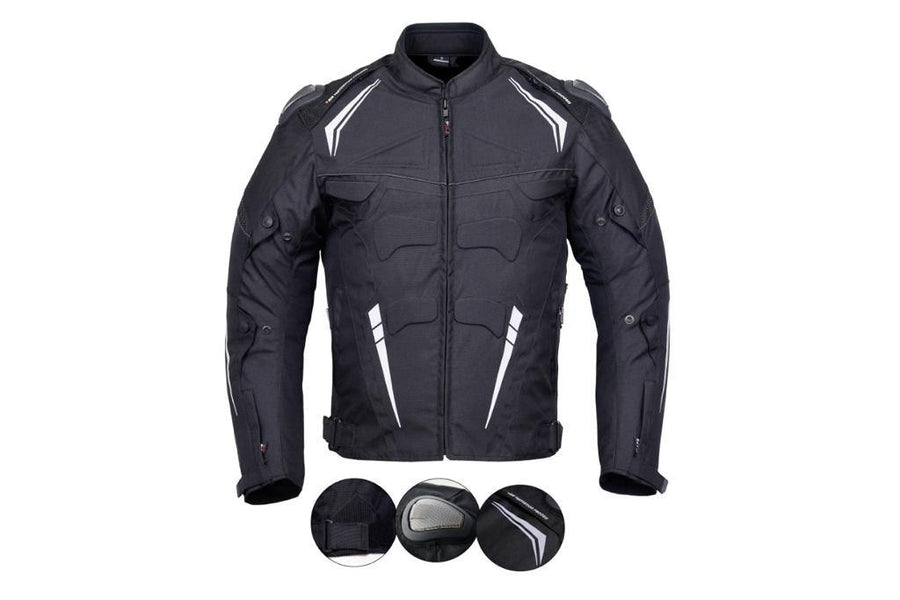 MOTORCYCLE MEN JACKET WITH ARMORED (EM10343)