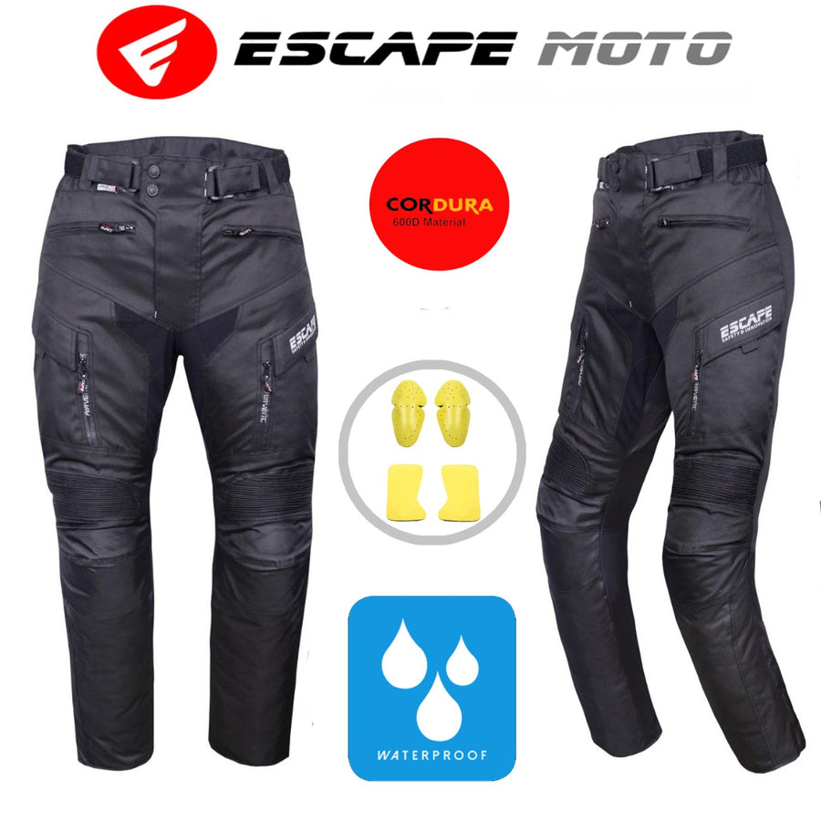 MOTORCYCLE CORDURA WATERPROOF MEN TROUSER (EM10347) - Escape Moto Gears
