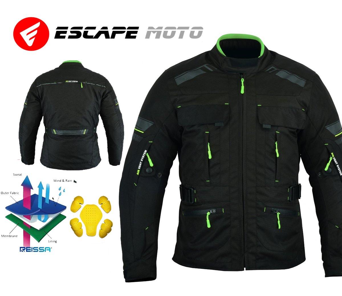 2-17 Motorcycle Men Cordura Jacket - Escape Moto Gears