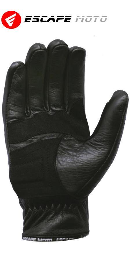 LEATHER RIDING MOTORCYCLE GLOVES (EM11413) - Escape Moto Gears