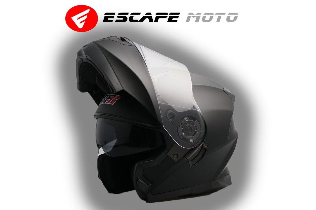 3-1_1edcf523-d70b-43cc-b44f-757897c5db1a MODULAR DOT MOTORCYCLE HELMET FOR FULL FACE (EM14514) - Escape Moto Gears