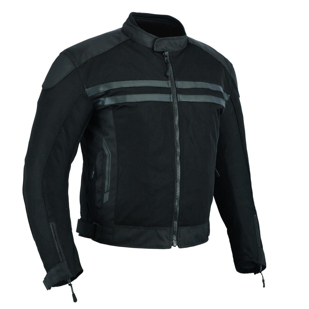 list-2-1 Motorbike Men Black Mesh summer Jacket (EM10354) - Escape Moto Gears