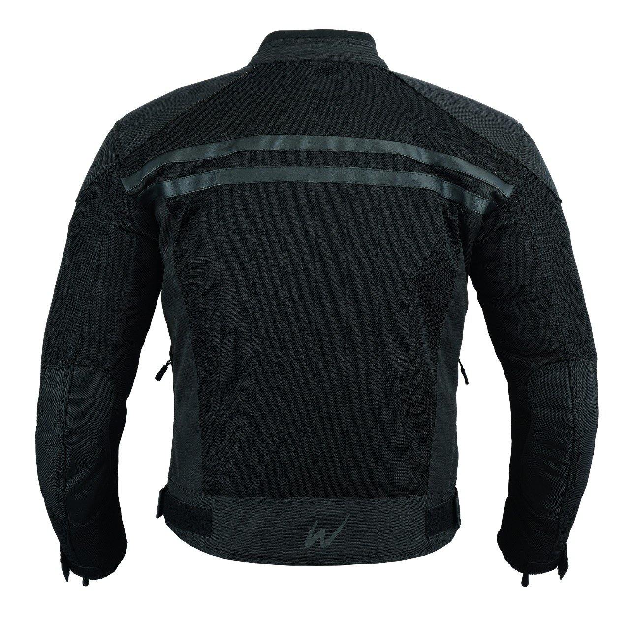 list-3-1 Motorbike Men Black Mesh summer Jacket (EM10354) - Escape Moto Gears