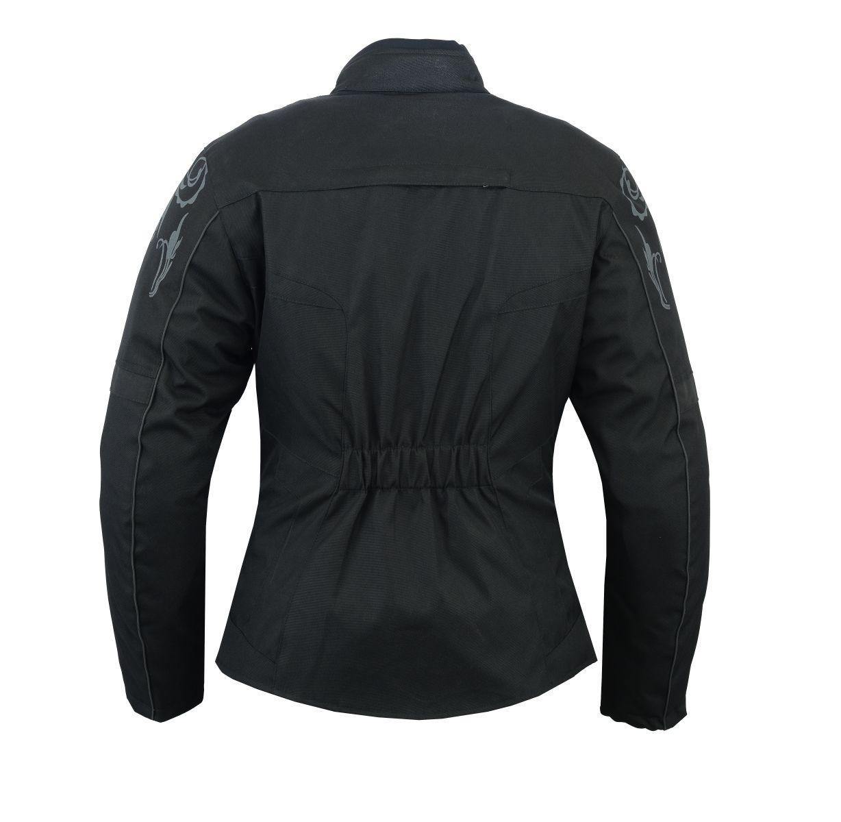 list-3-2 Motorcycle Safety Cordura ladies jacket (EM10356) - Escape Moto Gears