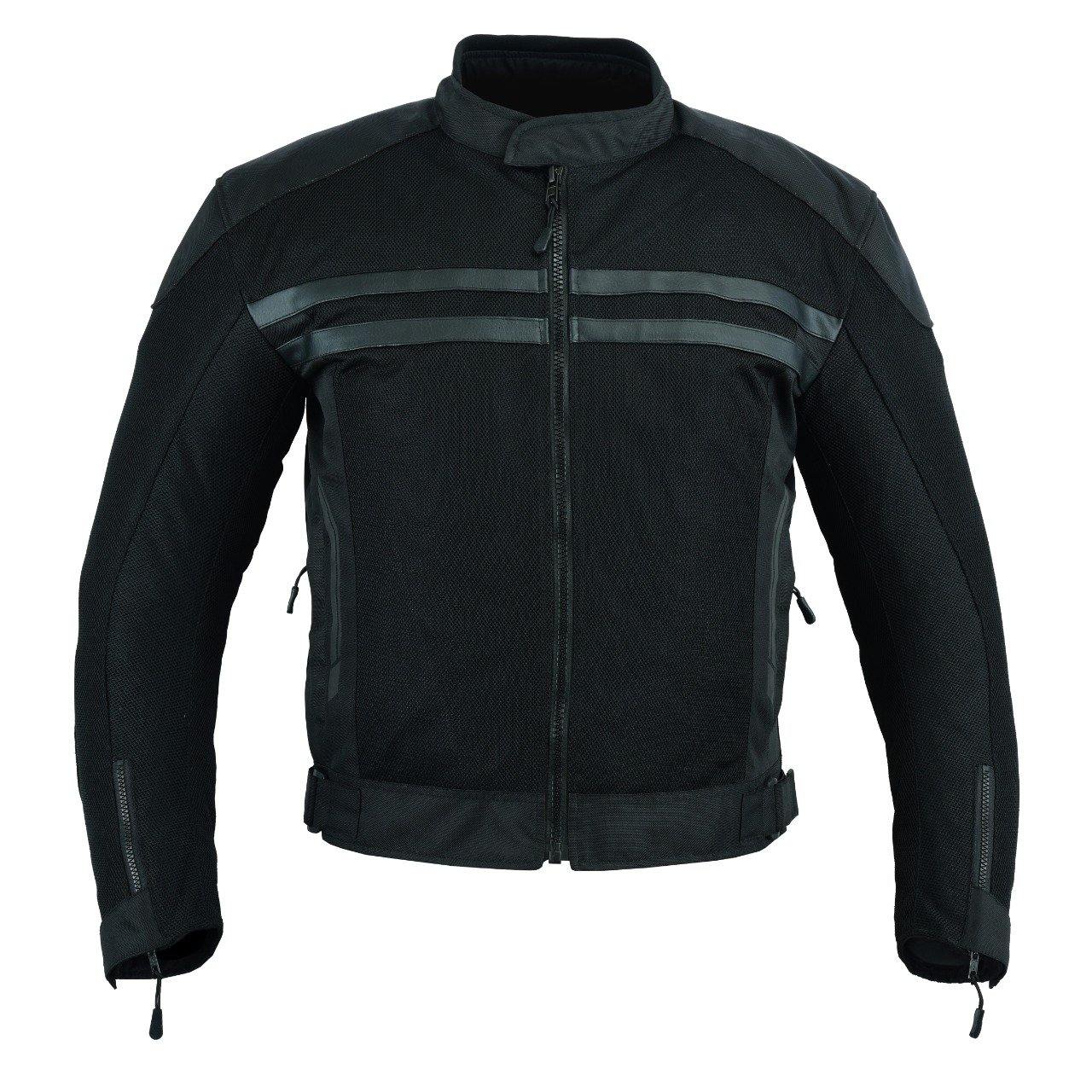list-4 Motorbike Men Black Mesh summer Jacket (EM10354) - Escape Moto Gears